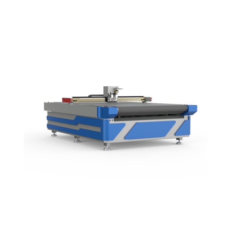 Digital cutting machine with convey belt