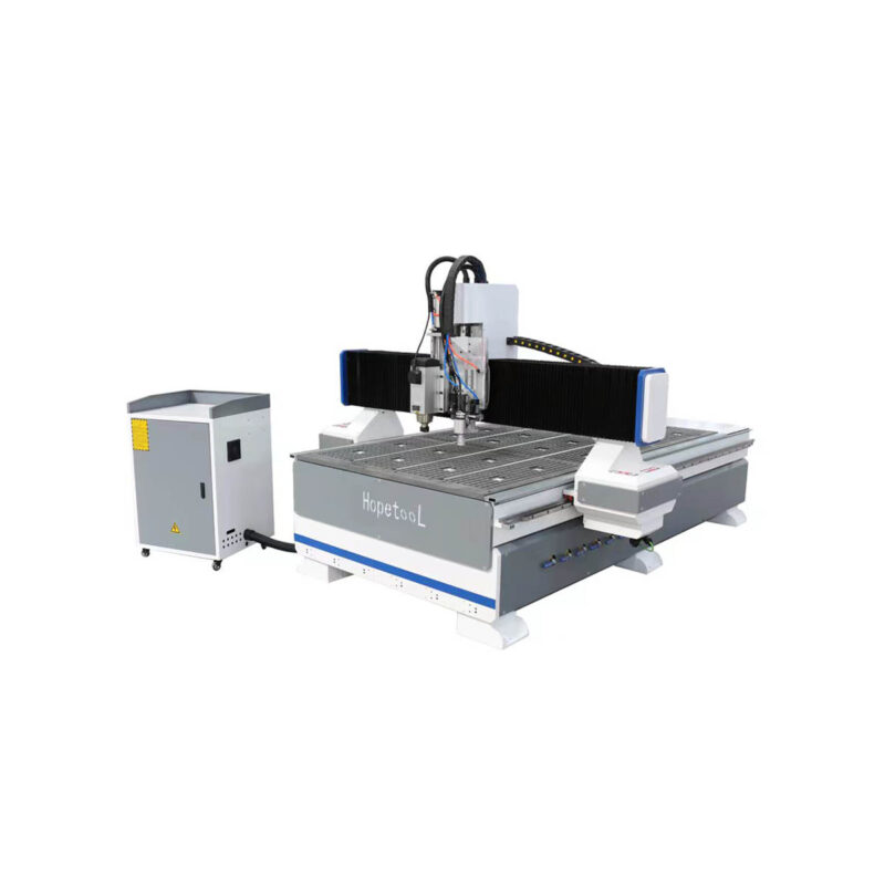 Multifunctional CNC router with oscillating knife