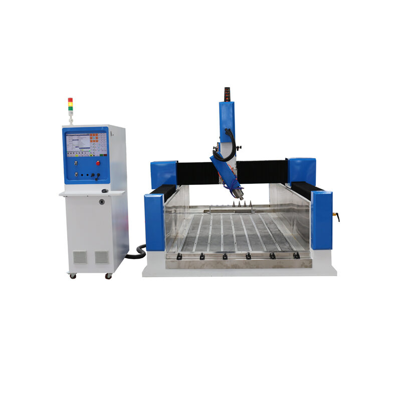 Four-axis automatic tool changing stone machine