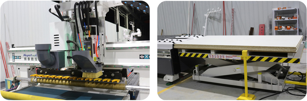 Panel furniture cnc router