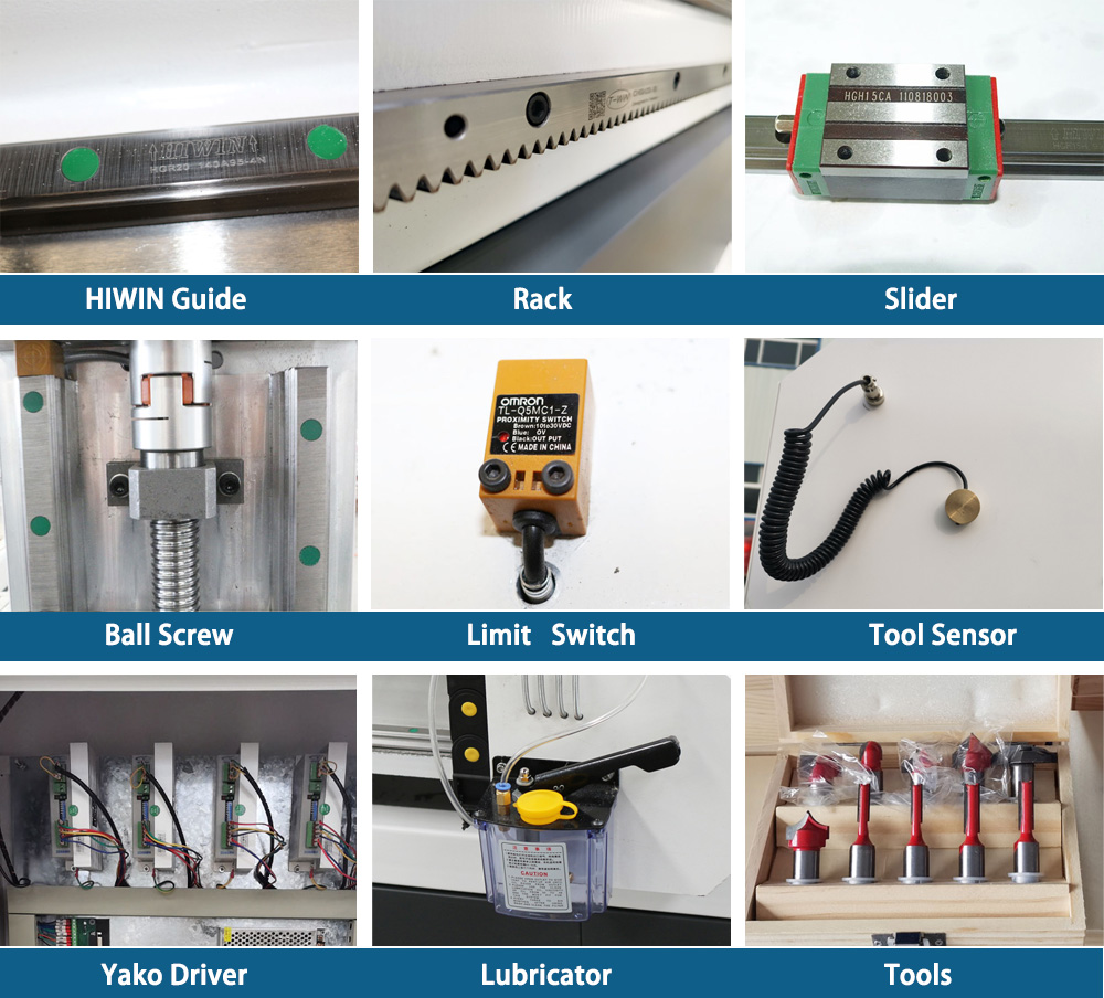 cnc router mini parts